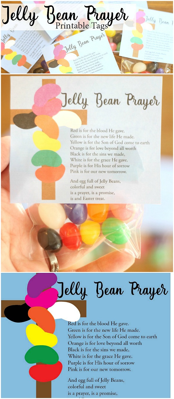 Jelly Bean PrayerFree Tags for Easter Do Small Things with Great Love