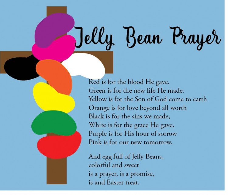 Jelly Bean PrayerFree Tags for Easter Do Small Things with Great Love