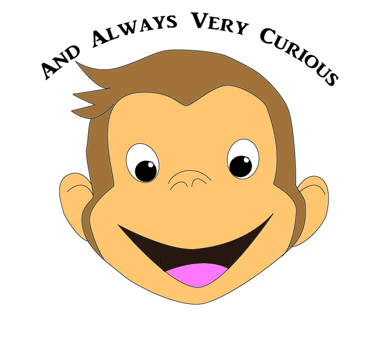 curious george embroider pattern